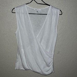Athleta white top